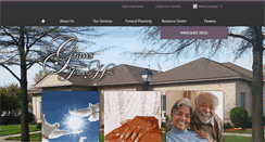 Desktop Screenshot of gravesfuneralhomeinc.com